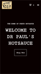 Mobile Screenshot of drpaulshotsauce.com